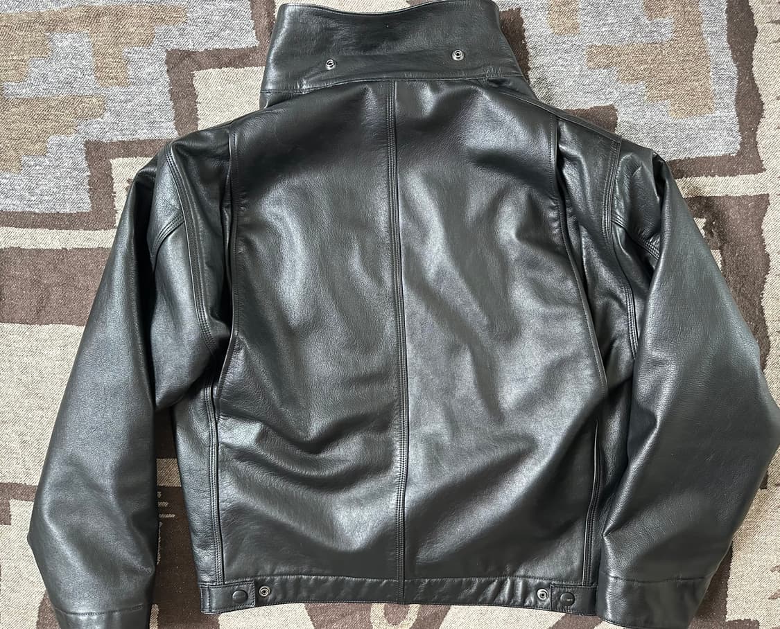 준야와타나베 x  칼하트 레더 자켓 M 사이즈 상품이미지2