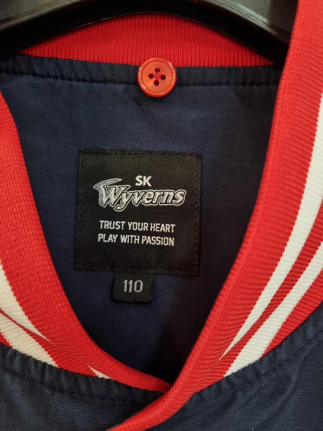 다이나핏 SK 와이번스 야구 점퍼 110 상품이미지4