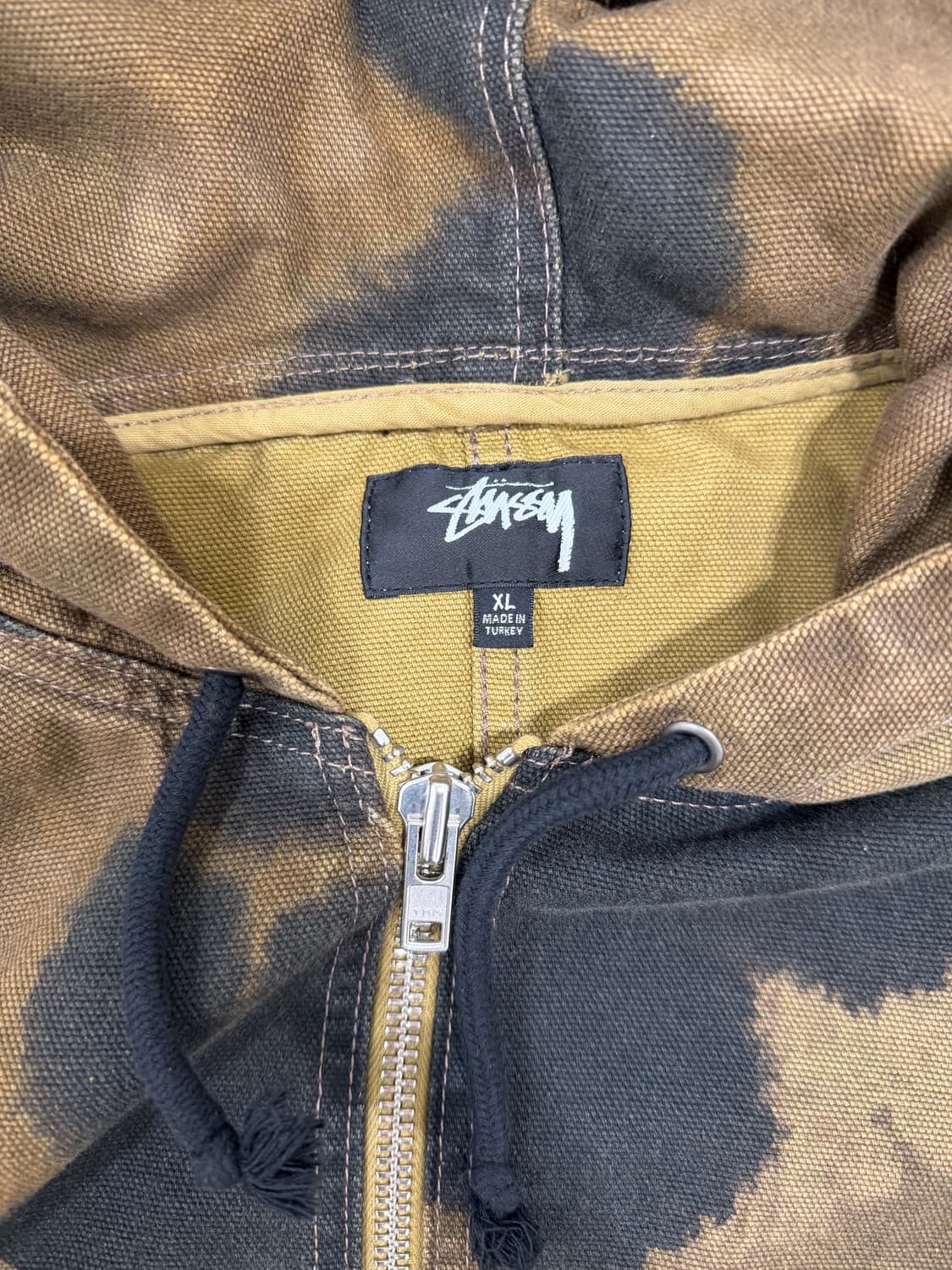 스투시 프로럴 다이 워크 자켓 상품이미지3