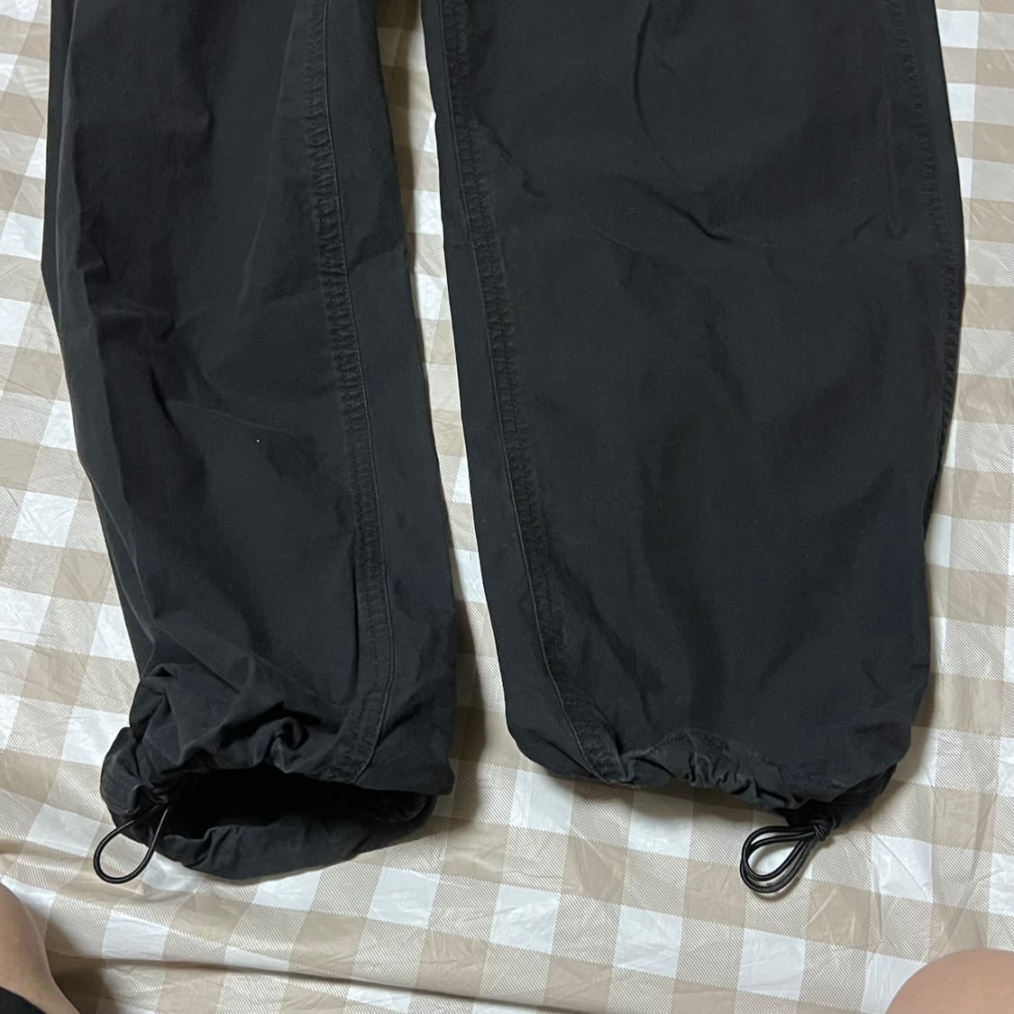 캘빈클라인 진 카고팬츠 블랙 S 조거 스트링 바지 검정 상품이미지2