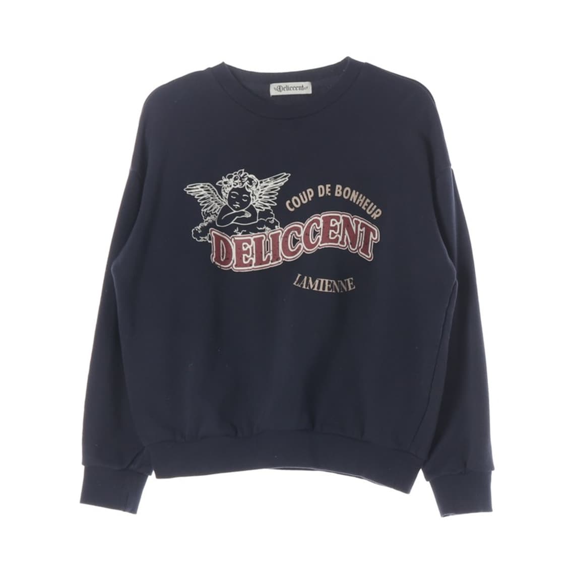 델리센트 엔젤 그래픽 쮸리 맨투맨 상품이미지1