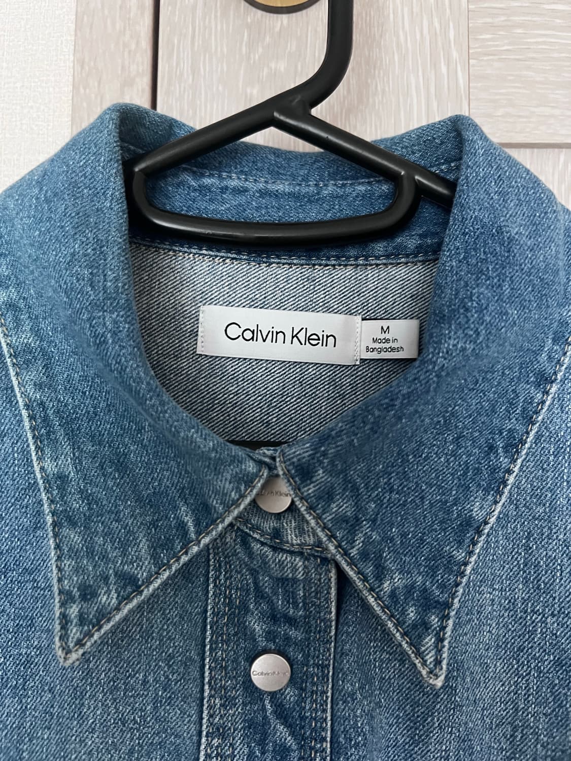 캘빈클라인 데님 셔츠 M 상품이미지3