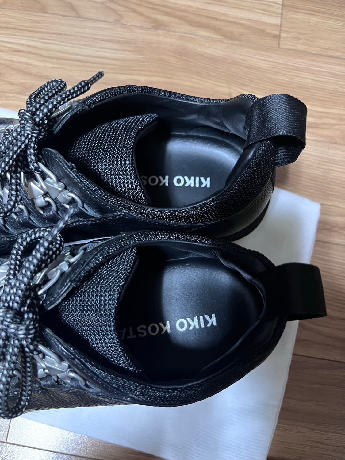 [44] 키코 코스타디노브 Knox lace up shoes nero 상품이미지7