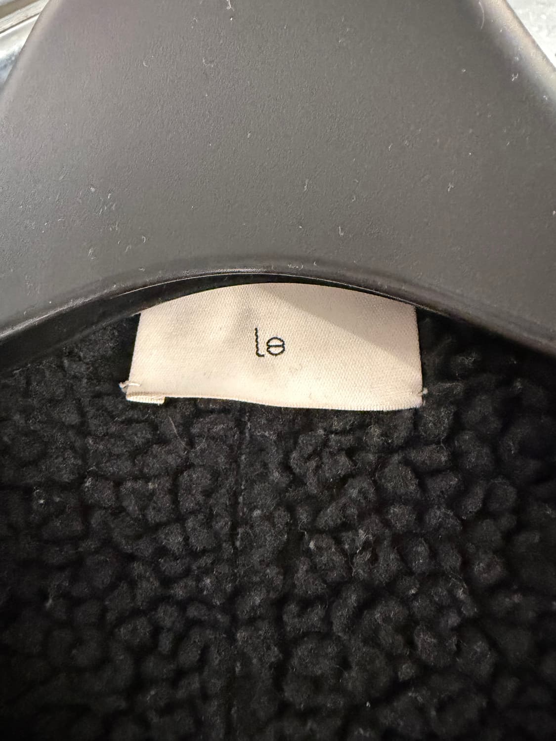 Le 르 short shearling jacket 상품이미지5