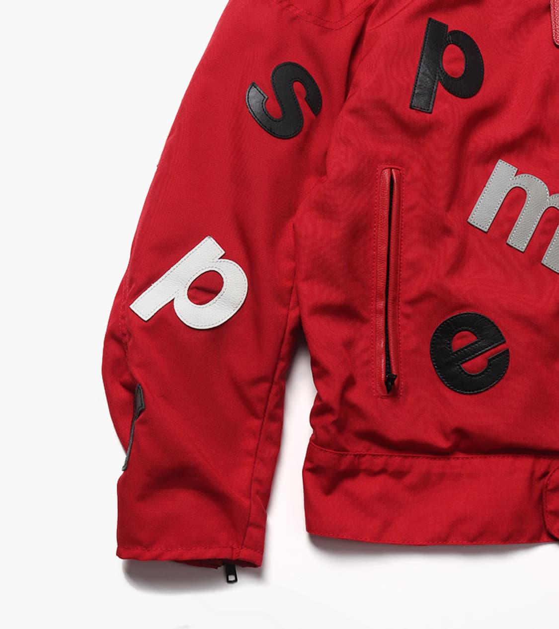 SUPREME X VANSON - LEATHER LETTER JACKET 상품이미지3