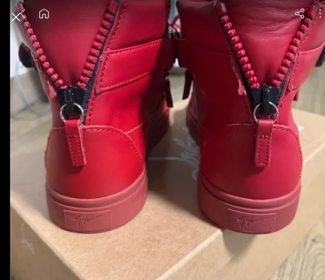 주세체 자노티 하니탑 스니커즈 새베품 상품이미지3