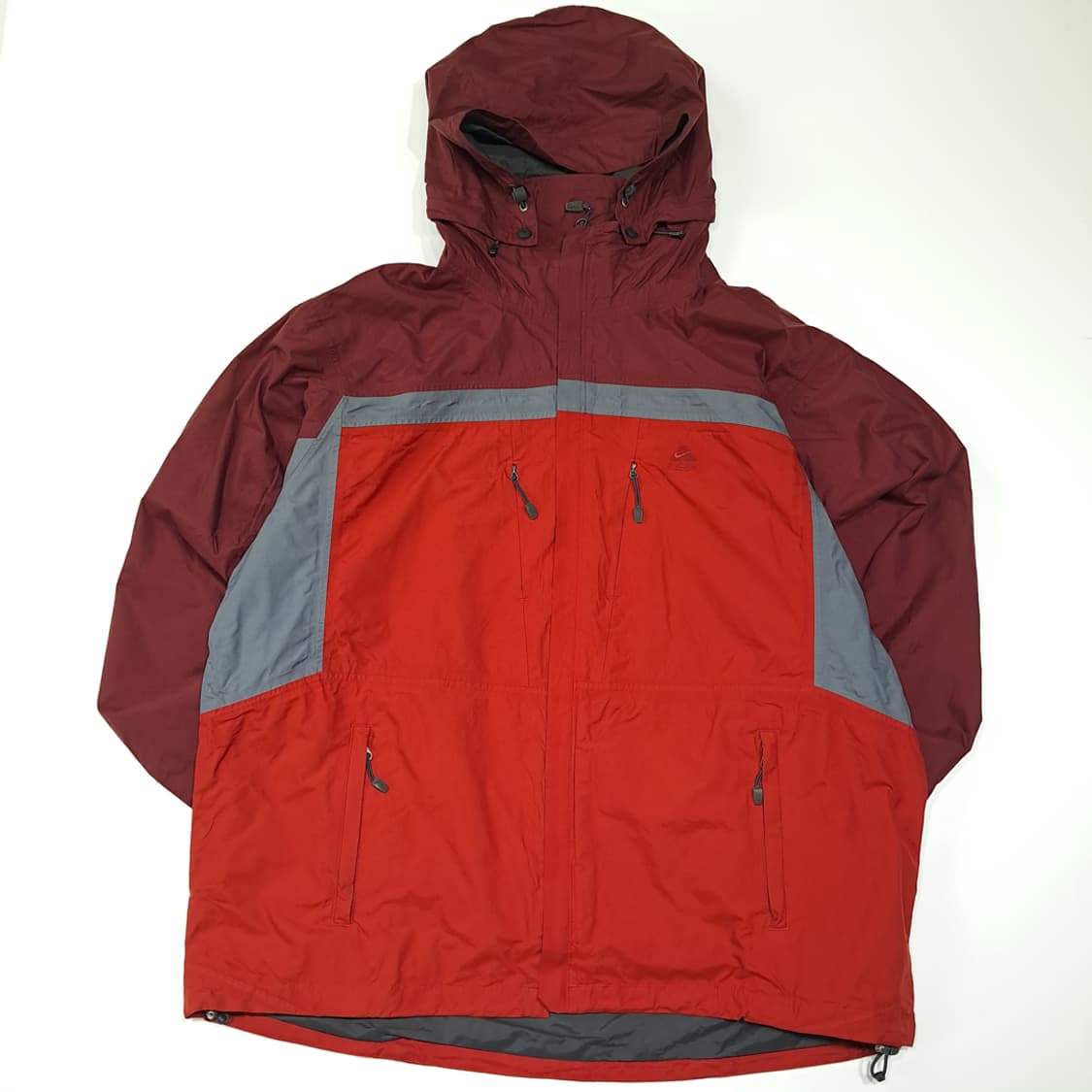CL655 XL 나이키 ACG 00s 버건디 바람막이 자켓 점퍼 상품이미지1