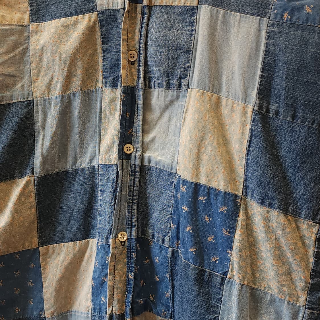 폴로 랄프로렌 여성용 플라워 컨트리 패치워크 셔츠 6 상품이미지7