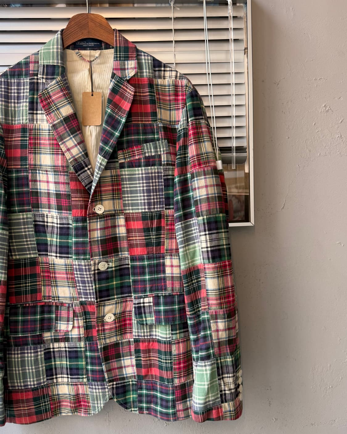 Polo Ralph Lauren madras check patchwork 상품이미지2