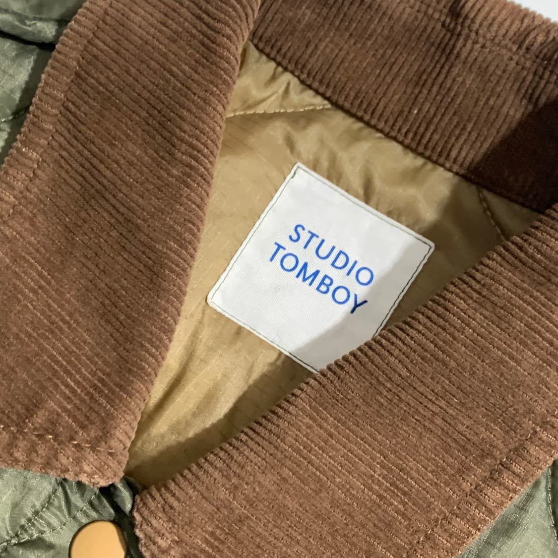 스튜디오 톰보이 골덴카라 라이너 자켓  상품이미지3