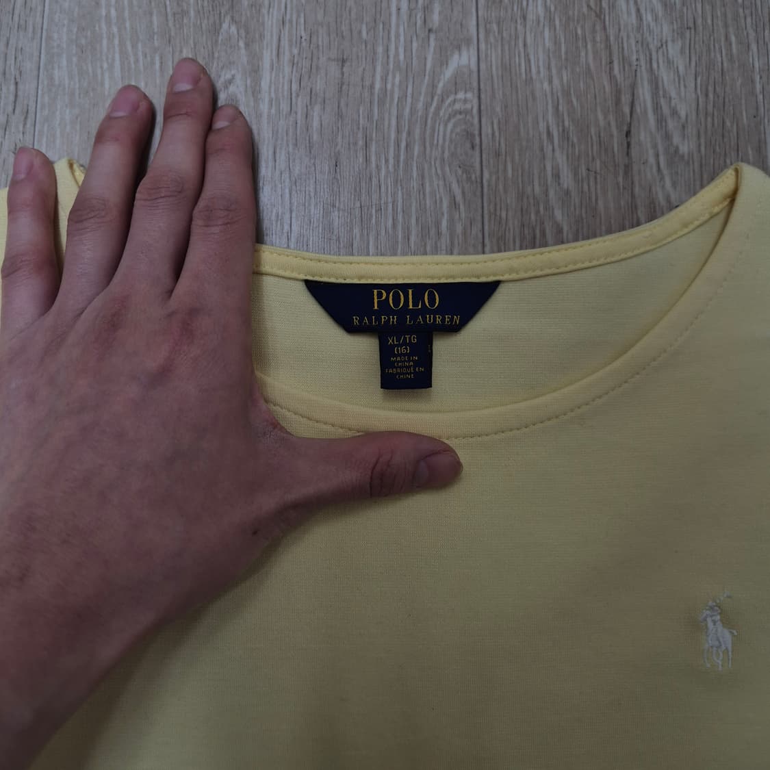 폴로 랄프로렌 키즈 스몰포니 반팔 원피스 XL(16) 상품이미지5