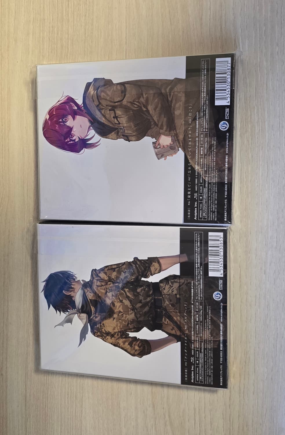 미개봉 특전소설 86 에이티식스 블루레이 bd blu ray 1권,3권 상품이미지2