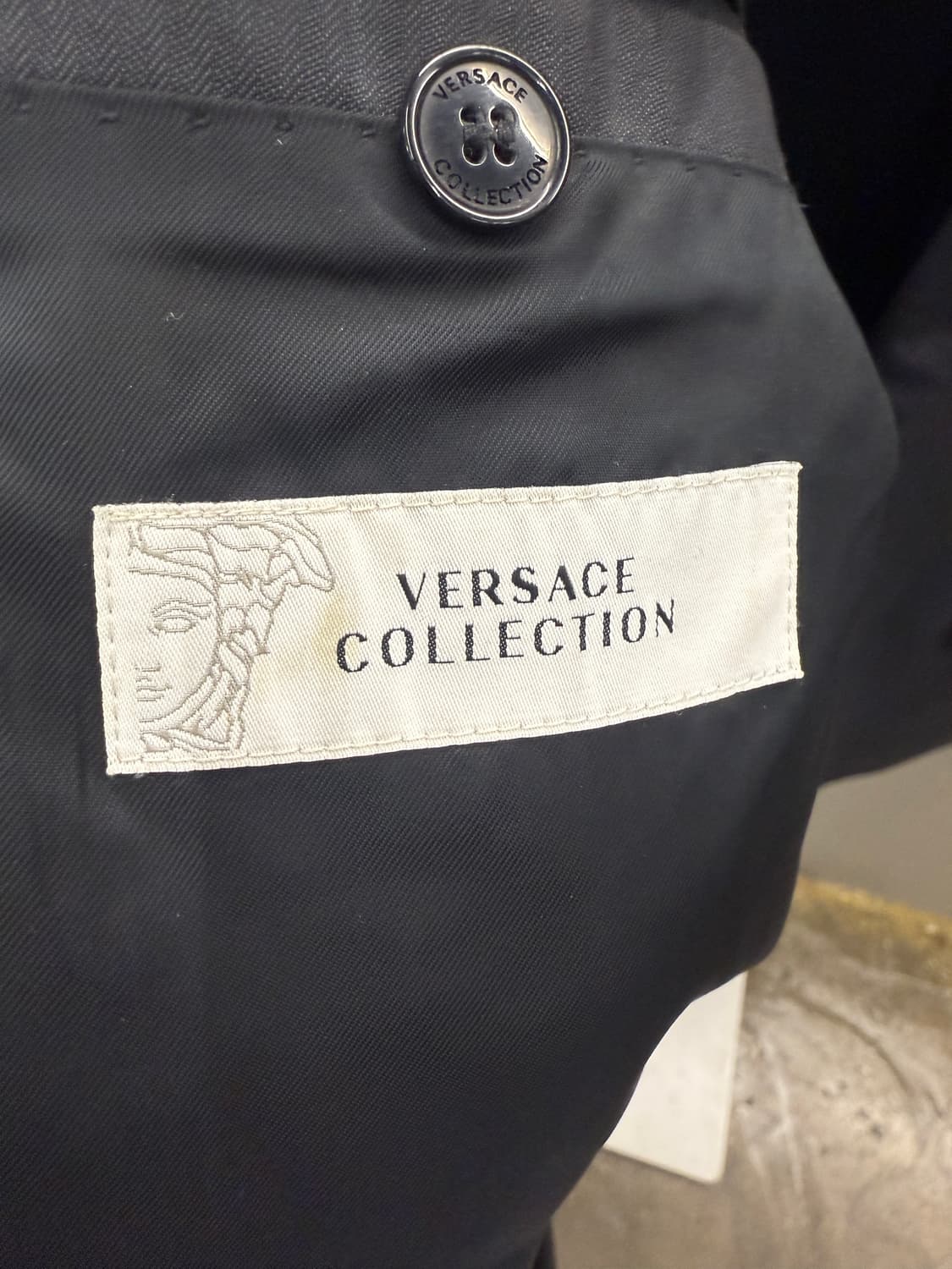 베르사체 컬렉션 남성 자켓 56사이즈 상품이미지4