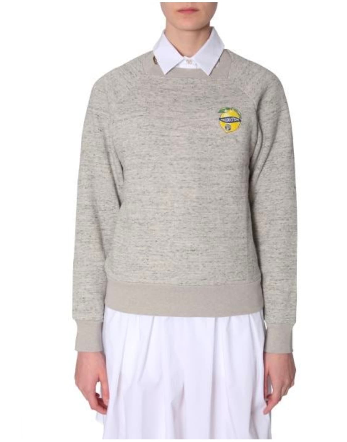 메종키츠네 11주년 레몬 맨투맨 L 상품이미지1