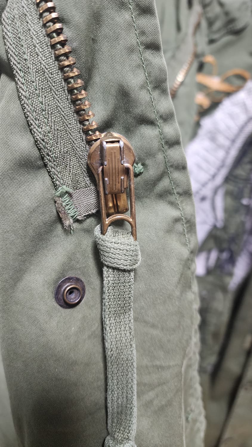 성모 마리아 자수 M65 피쉬테일 야상 자켓 상품이미지7