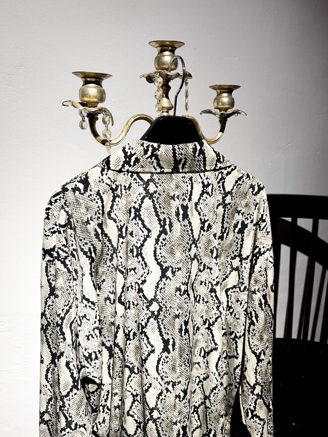 Python Pattern Oversized Shirt 상품이미지5