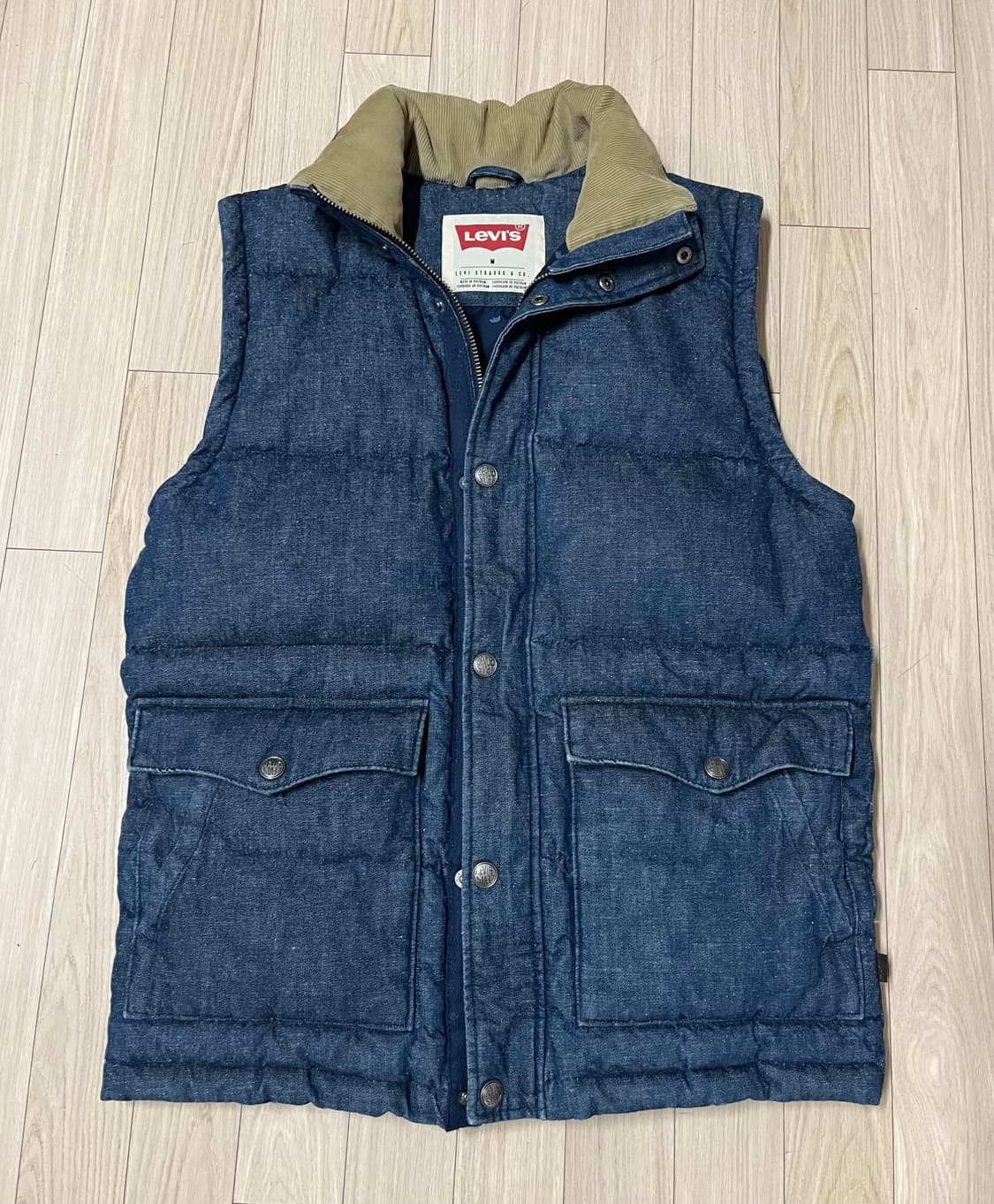 리바이스 다운 패딩 조끼 상품이미지3