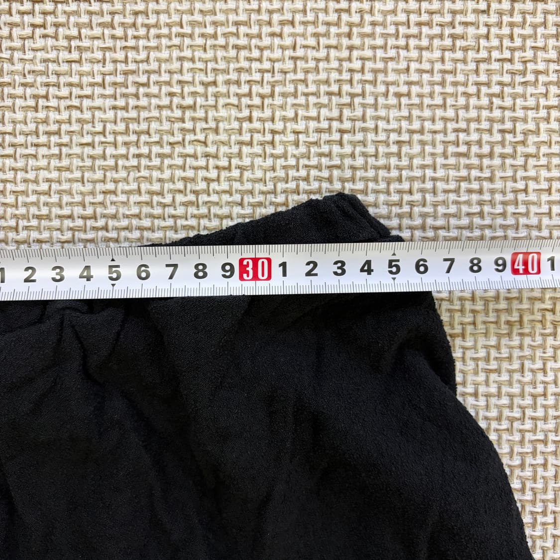 XS 코스 블랙 밴딩 반바지 0519D 상품이미지4