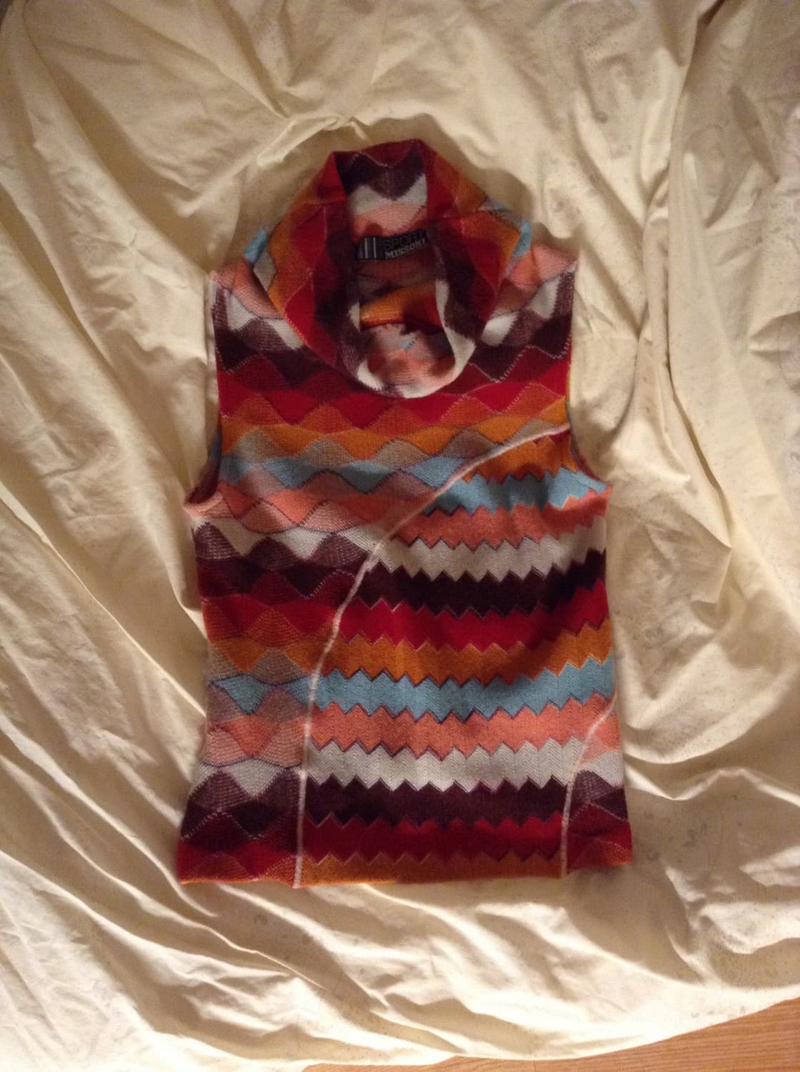 Missoni sport turtleneck neat sleeveless 상품이미지4