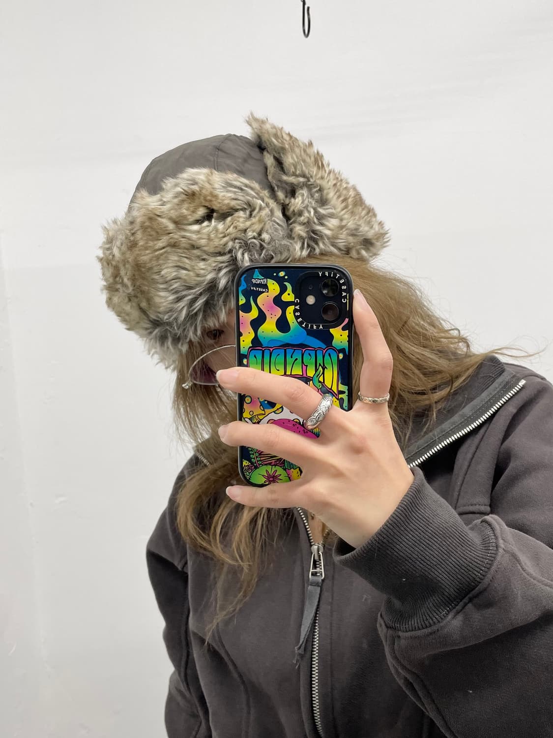 브라운 퍼 트루퍼햇 상품이미지5