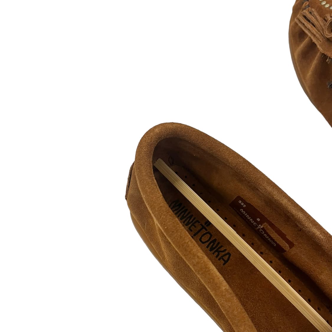 미네통카 피스 팁 모카신 슈즈 브라운 (250) 상품이미지8