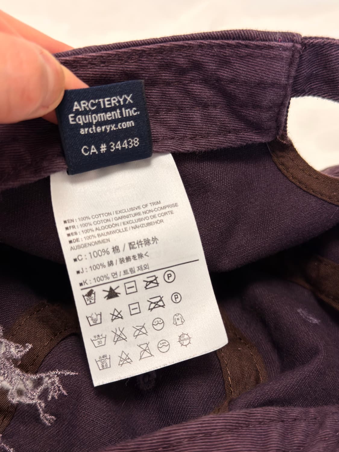 old ARCTERYX ball cap 상품이미지3