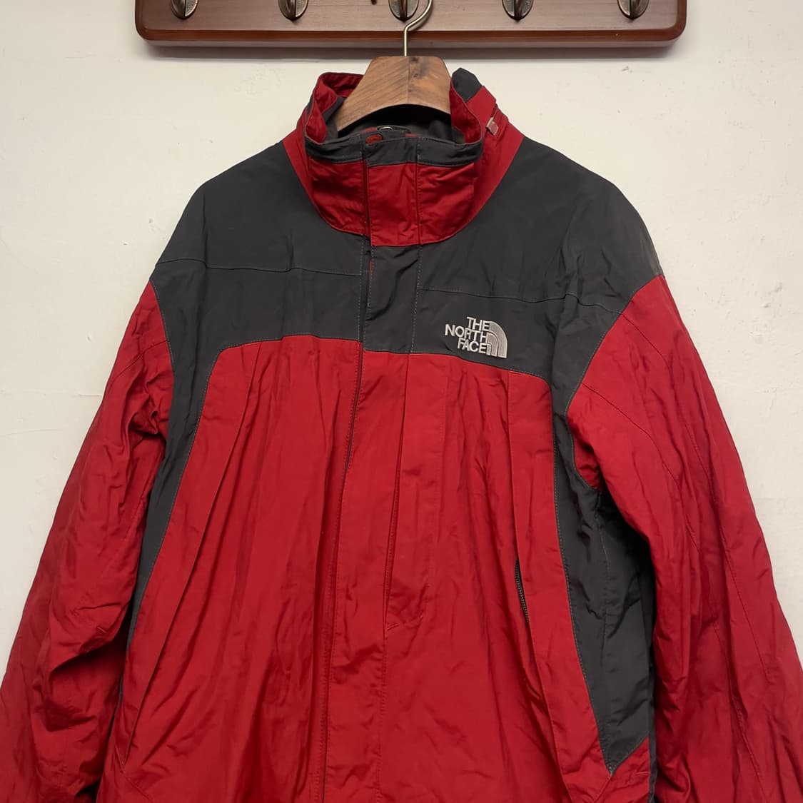 노스페이스 하이벤트 레드 바람막이 자켓  상품이미지3