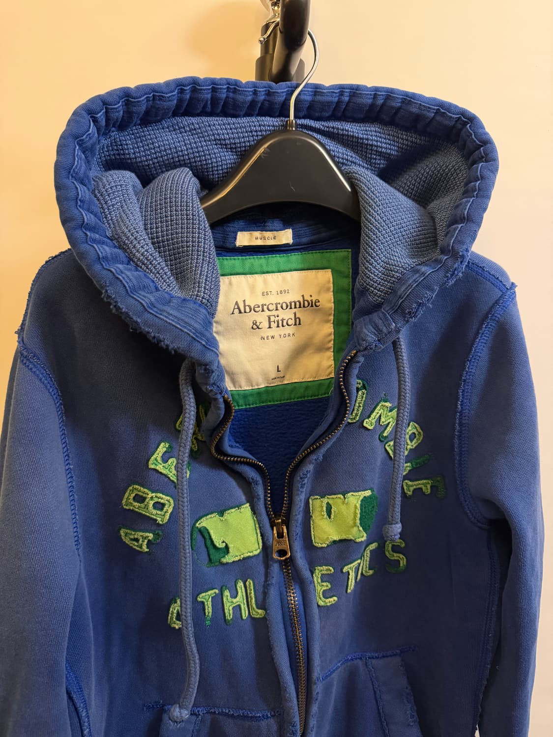 아베크롬비 빈티지 워싱 후드집업 상품이미지3
