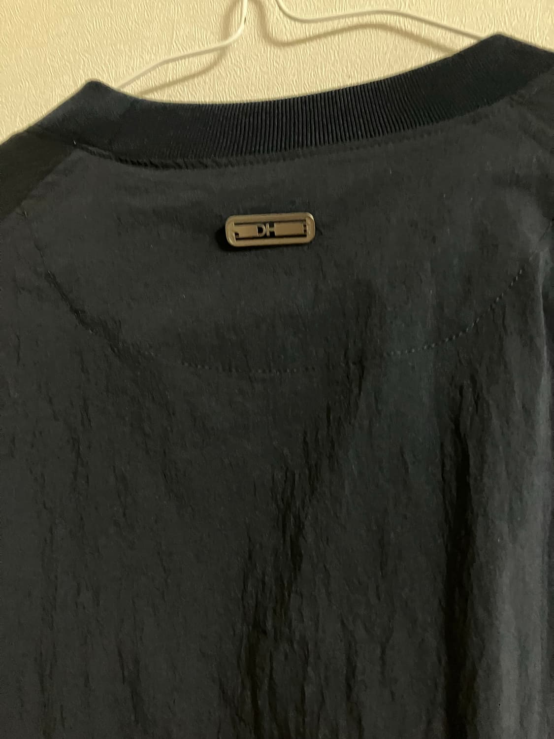 [새상품급] 솔리드옴므 나일론 풀오버 네이비 46 상품이미지6