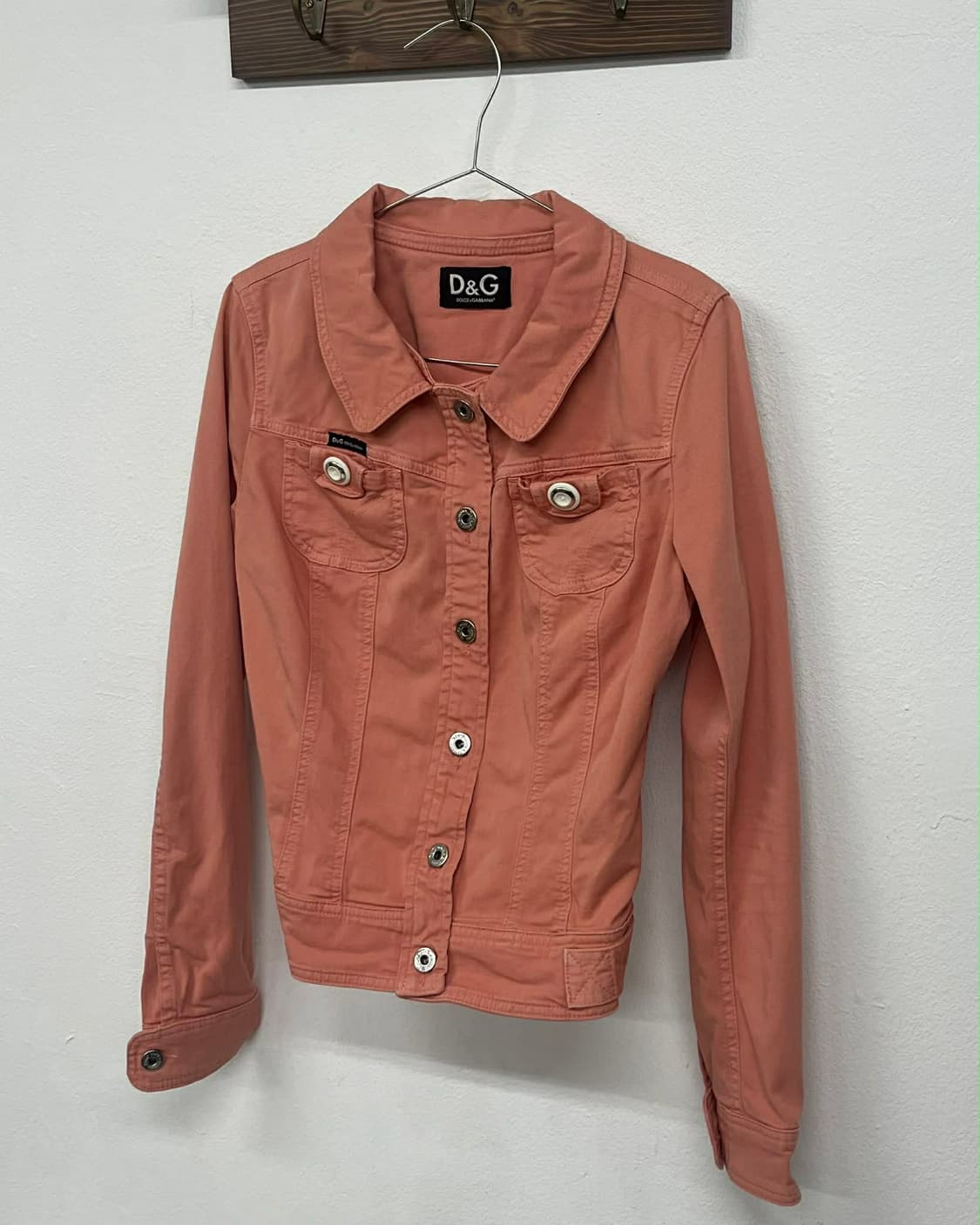 [40]D&G 돌체앤가바나 Y2k 투포켓 데님 자켓 상품이미지5
