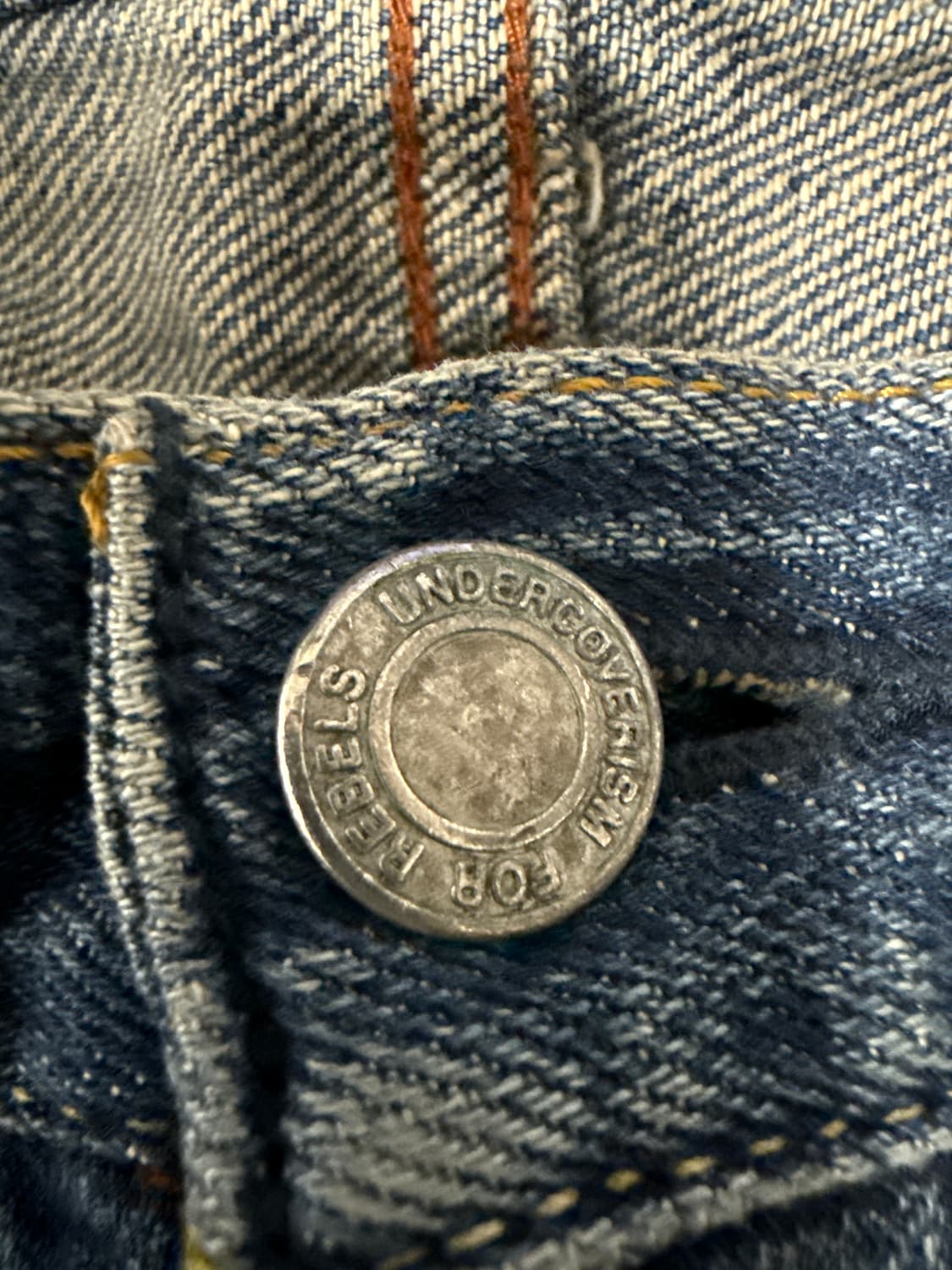 언더커버 04AW 번개 데님진 상품이미지4