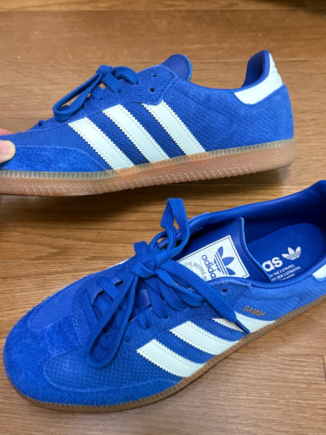 아디다스 삼바 로얄블루 새상품급 상품이미지2