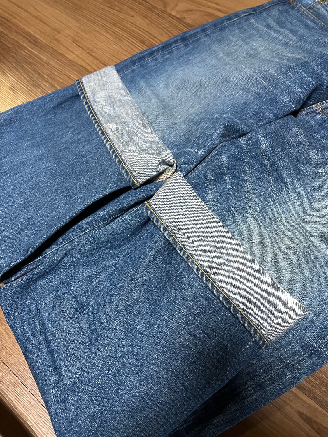 Japn Blue J504 Circle 12.5oz  Selvedge 상품이미지9