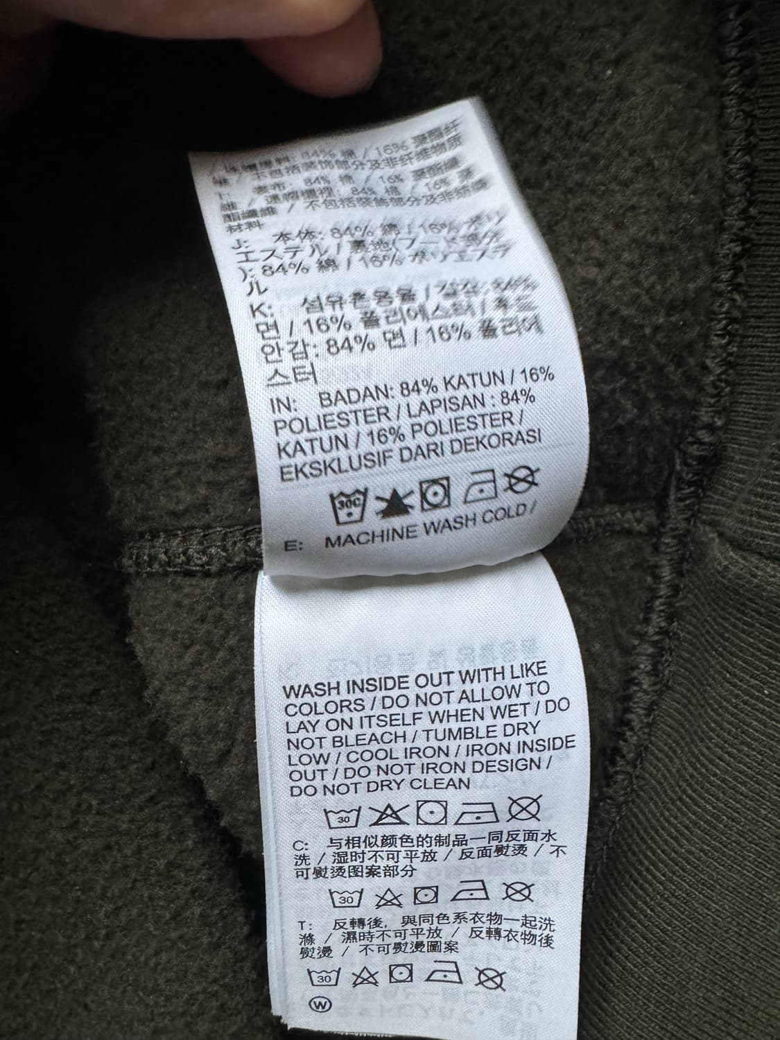 나이키NRG 빌리아일리시 솔로스우시 후드 카키 L 상품이미지5