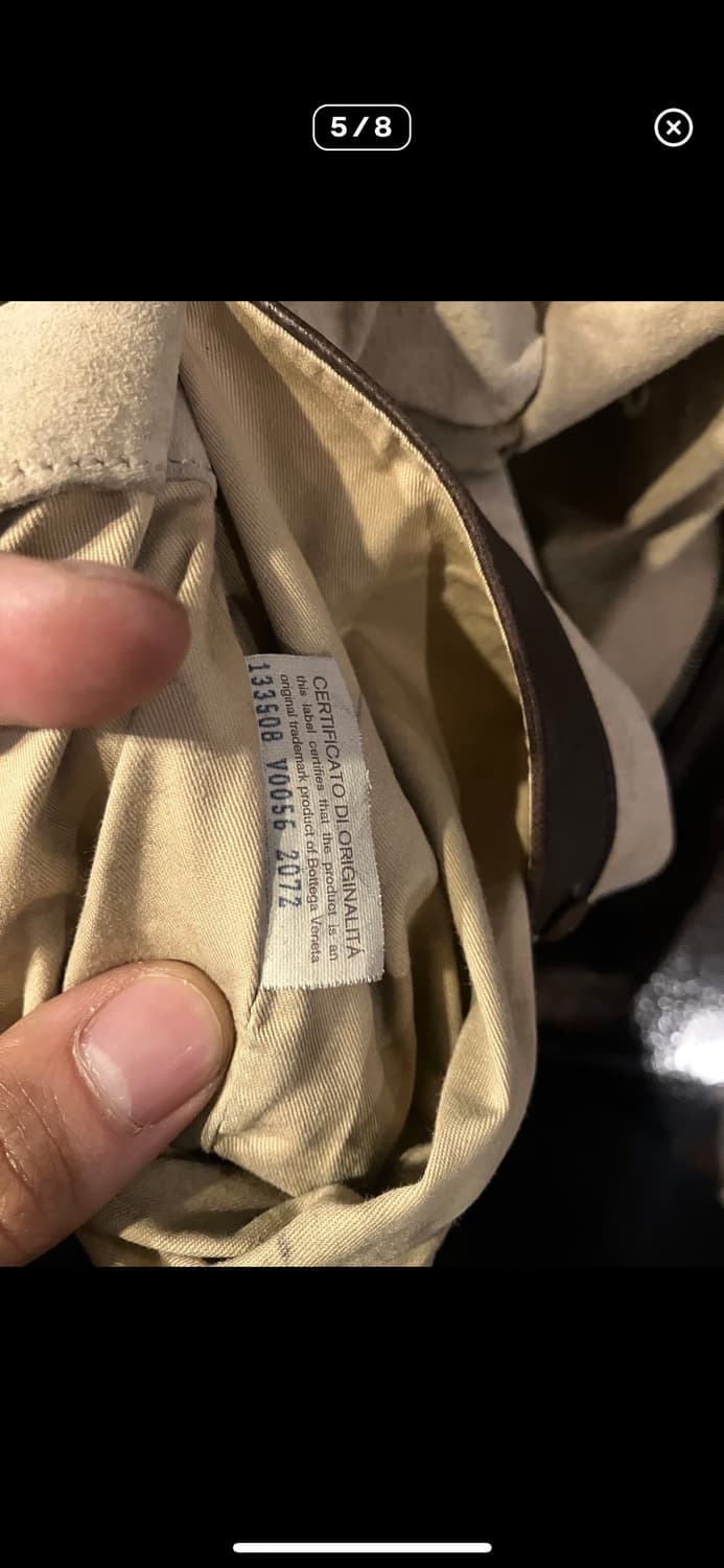 보테가베네타 레더 도트백 만두백 상품이미지5