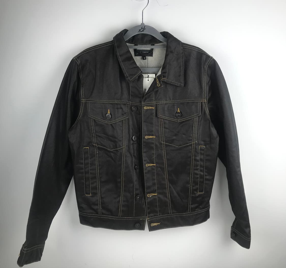 코팅 데님 트러커자켓 청자켓 레더 워크디트로이트 아이젠하워 빈티지가죽점퍼 상품이미지3