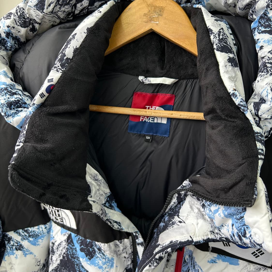 노스페이스 베이징 팀 코리아 다운 파카 상품이미지4