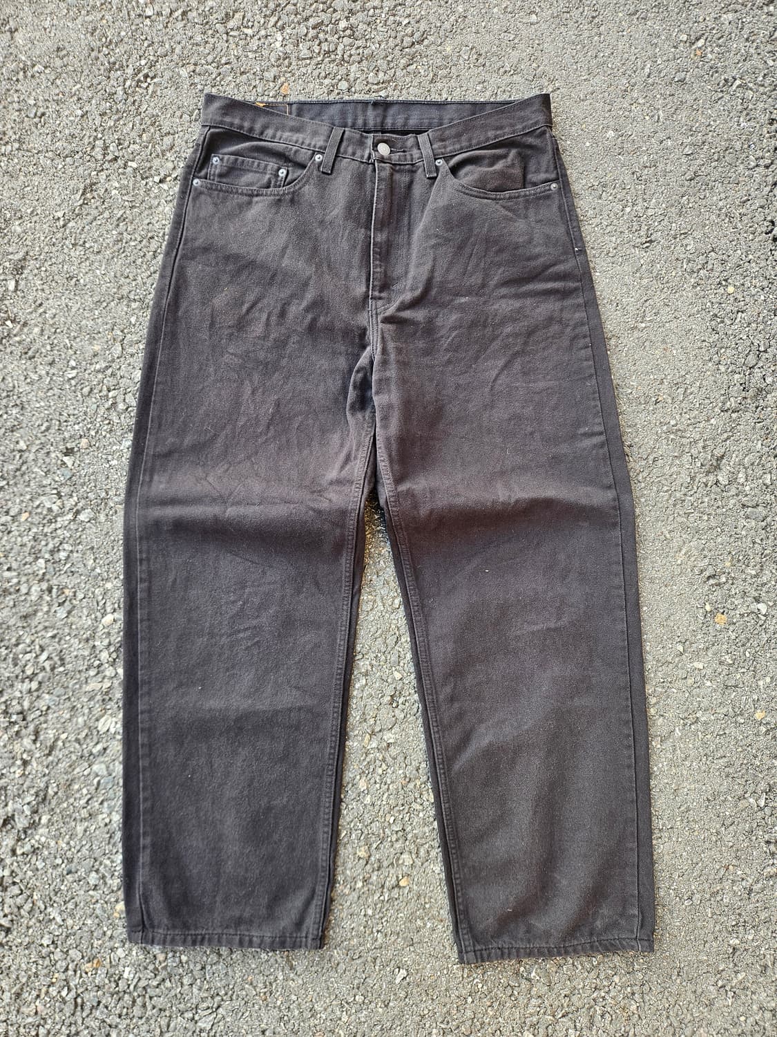 리바이스 578 흑청 배기 벌룬진 34/32 상품이미지1