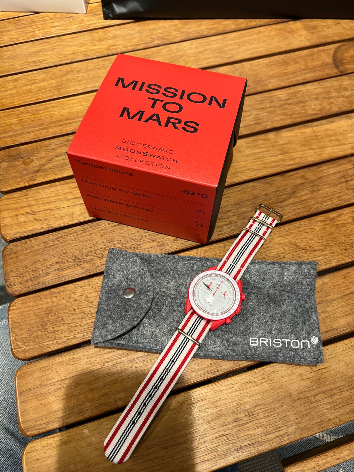 오메가 스와치 문스와치 미션 투 마스 화성 신품판매합니다. 상품이미지3