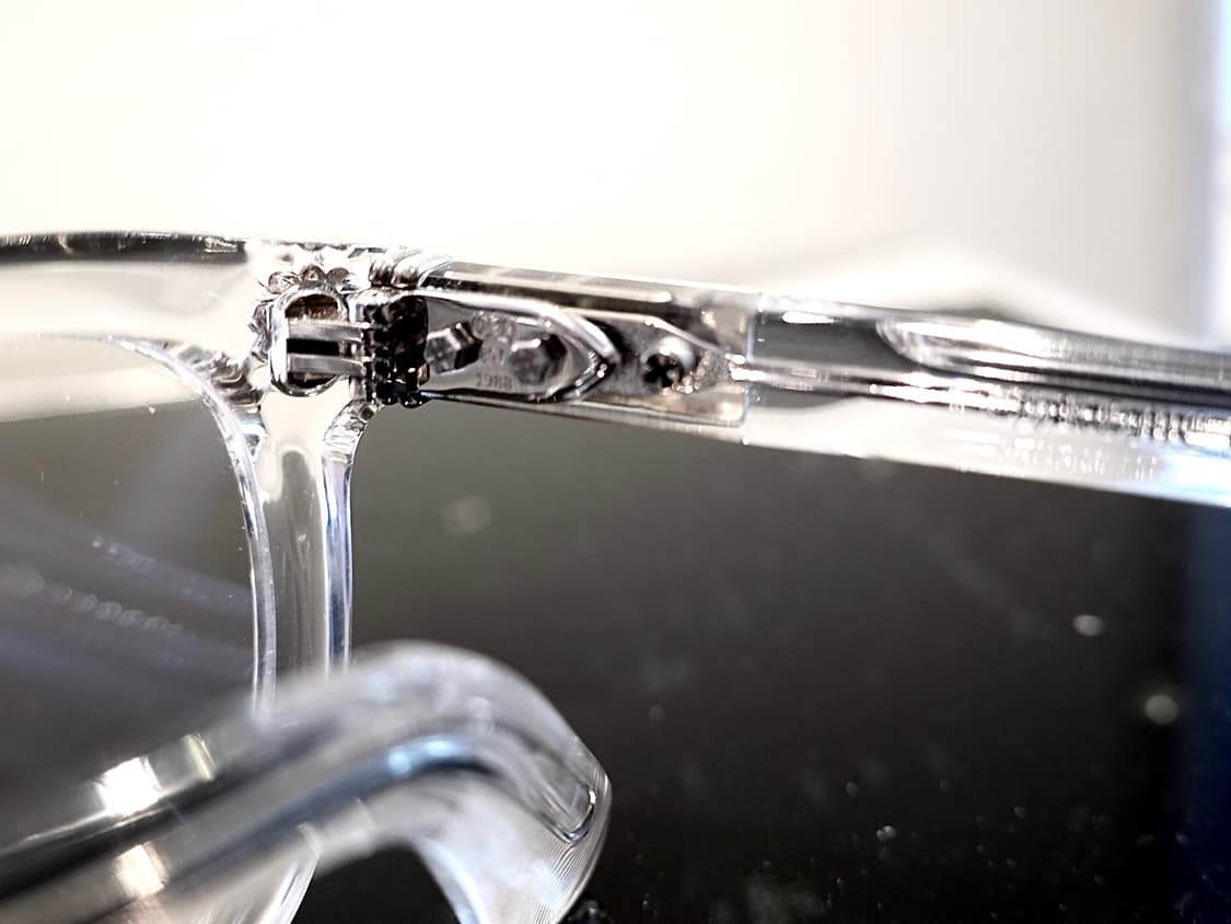 크롬하츠 스모크쇼 아시안핏 크리스탈/실버 안경 상품이미지8