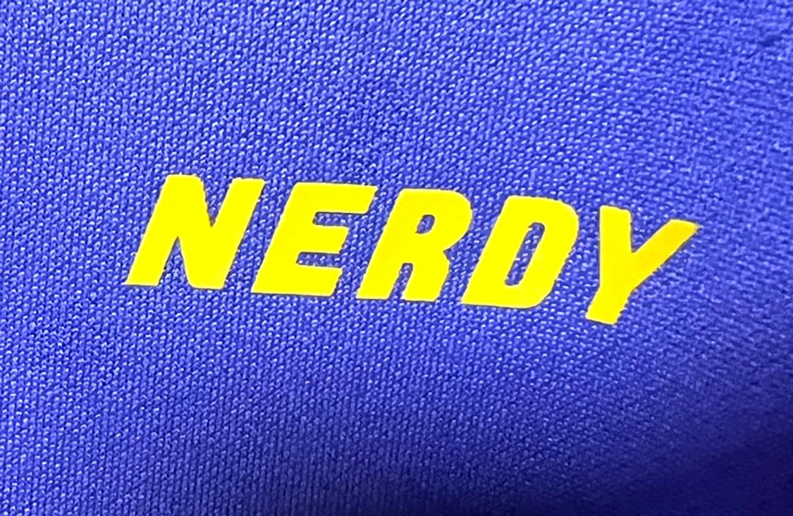 NERDY 널디 페이즐리 퍼플 트랙탑 져지 춘추 오버핏 M 95-100 상품이미지5