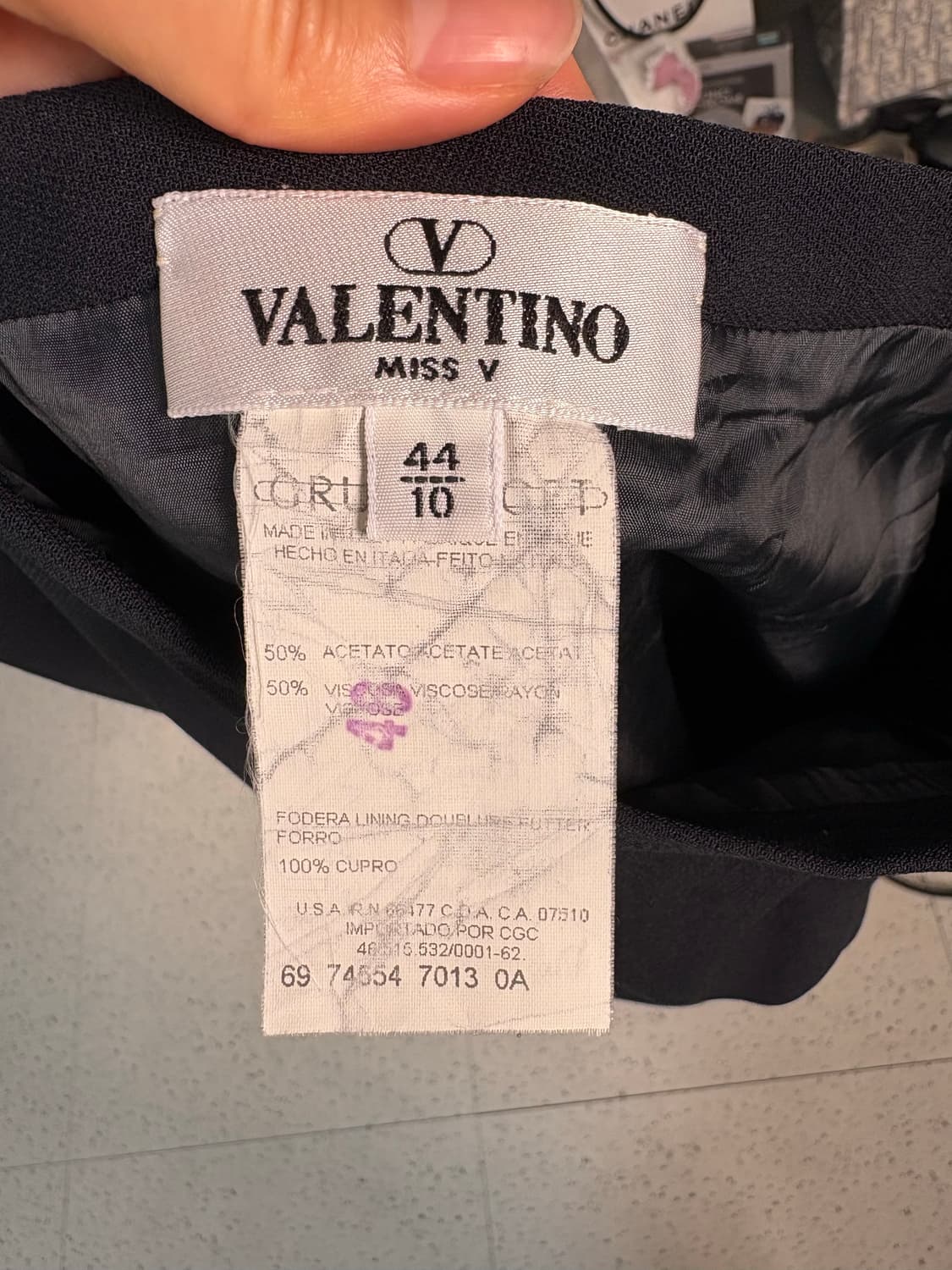 발렌티노 A라인 미디스커트 상품이미지3