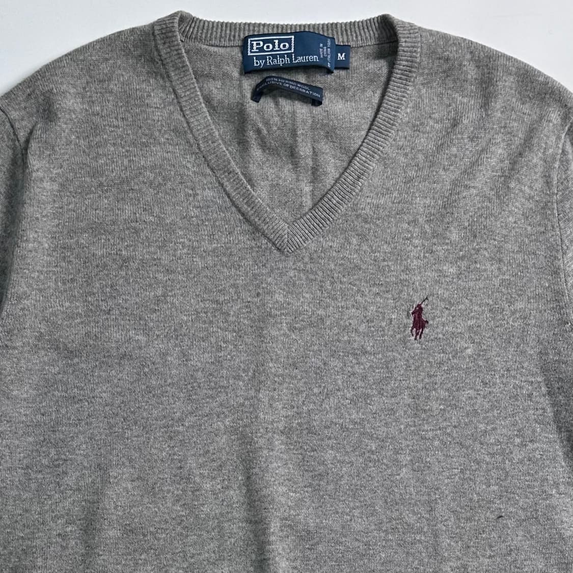 폴로 랄프로렌 그레이 메리노 울 니트 상품이미지2
