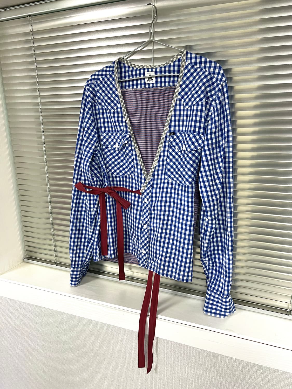 Yuumi ARIA-REMAKE CHECK SHIRT 2 상품이미지3