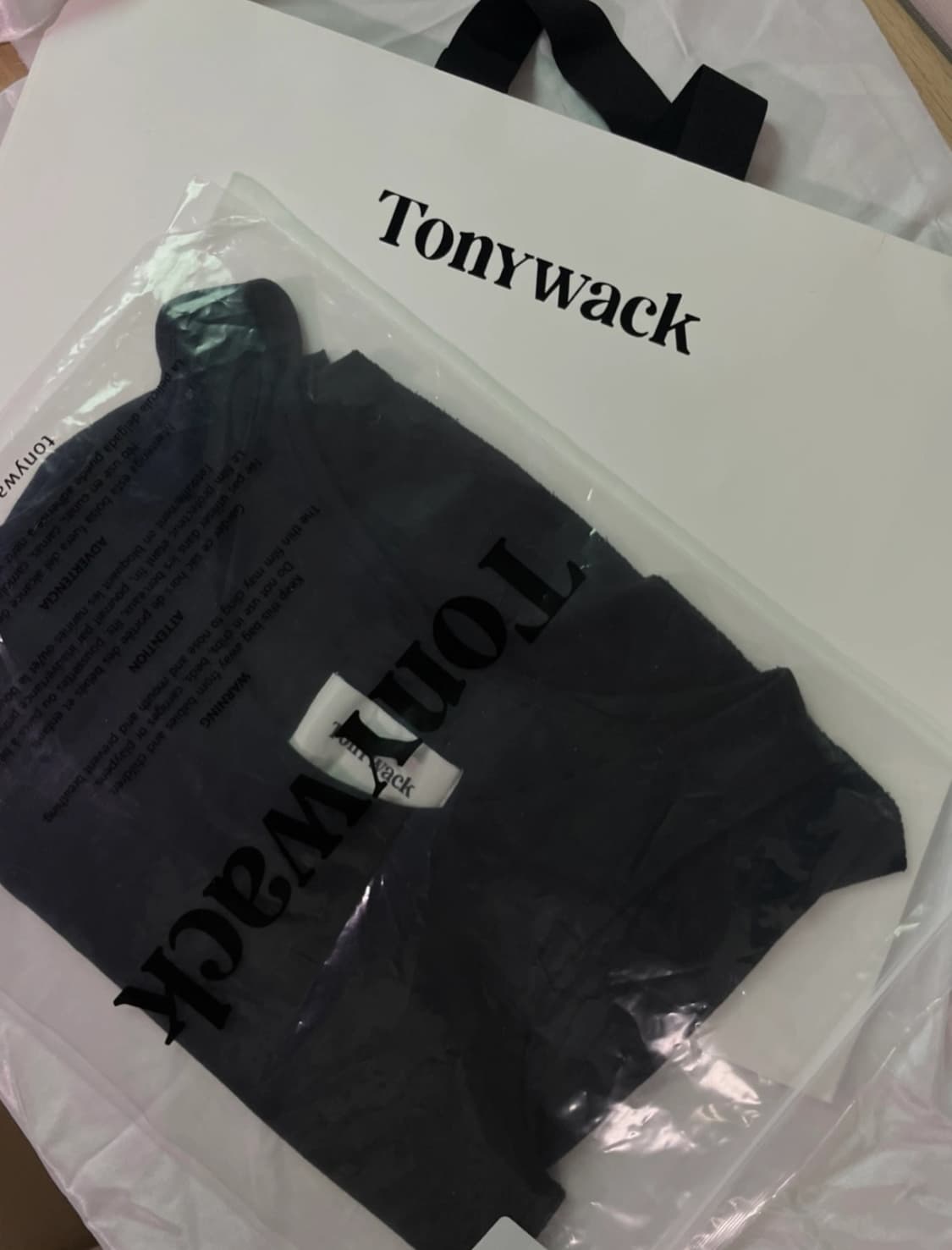 Tonywack 밑단 디테일 나시 상품이미지3