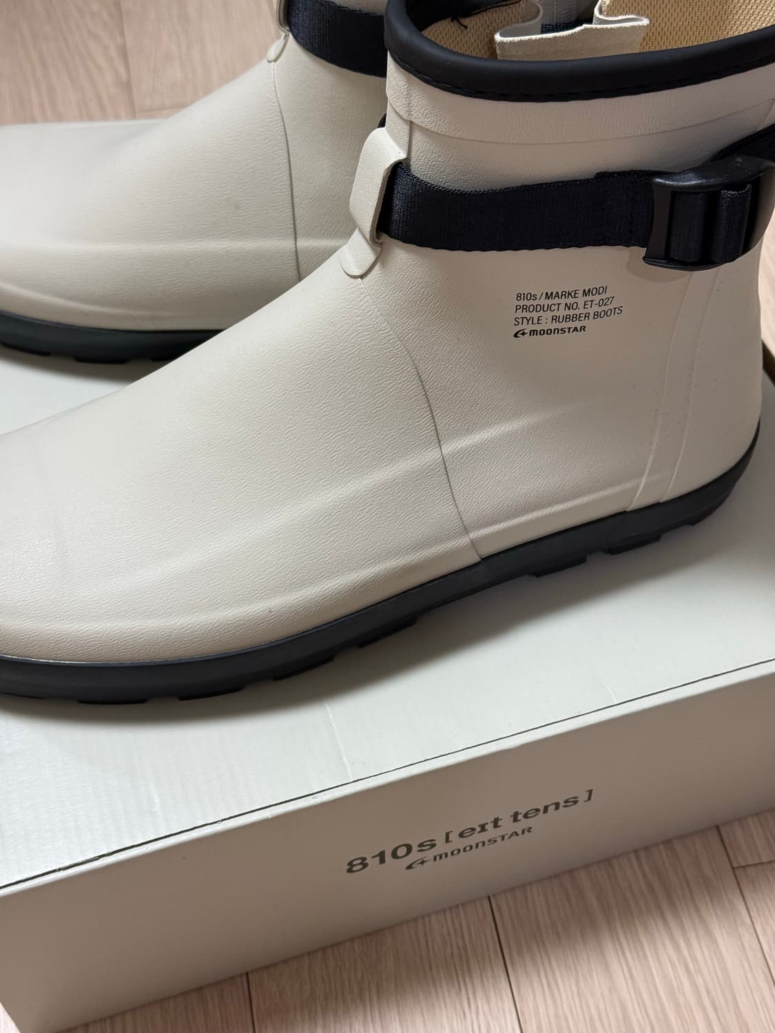 문스타 마르크 모디 화이트 레인부츠 290사이즈 상품이미지3