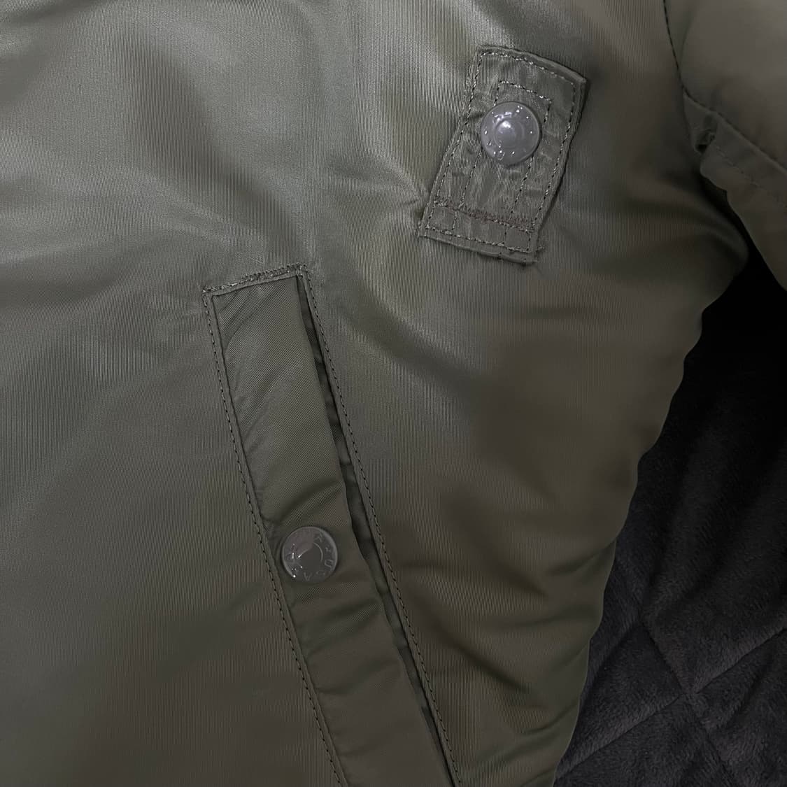 알파인더스트리 MA-1 카키 상품이미지5