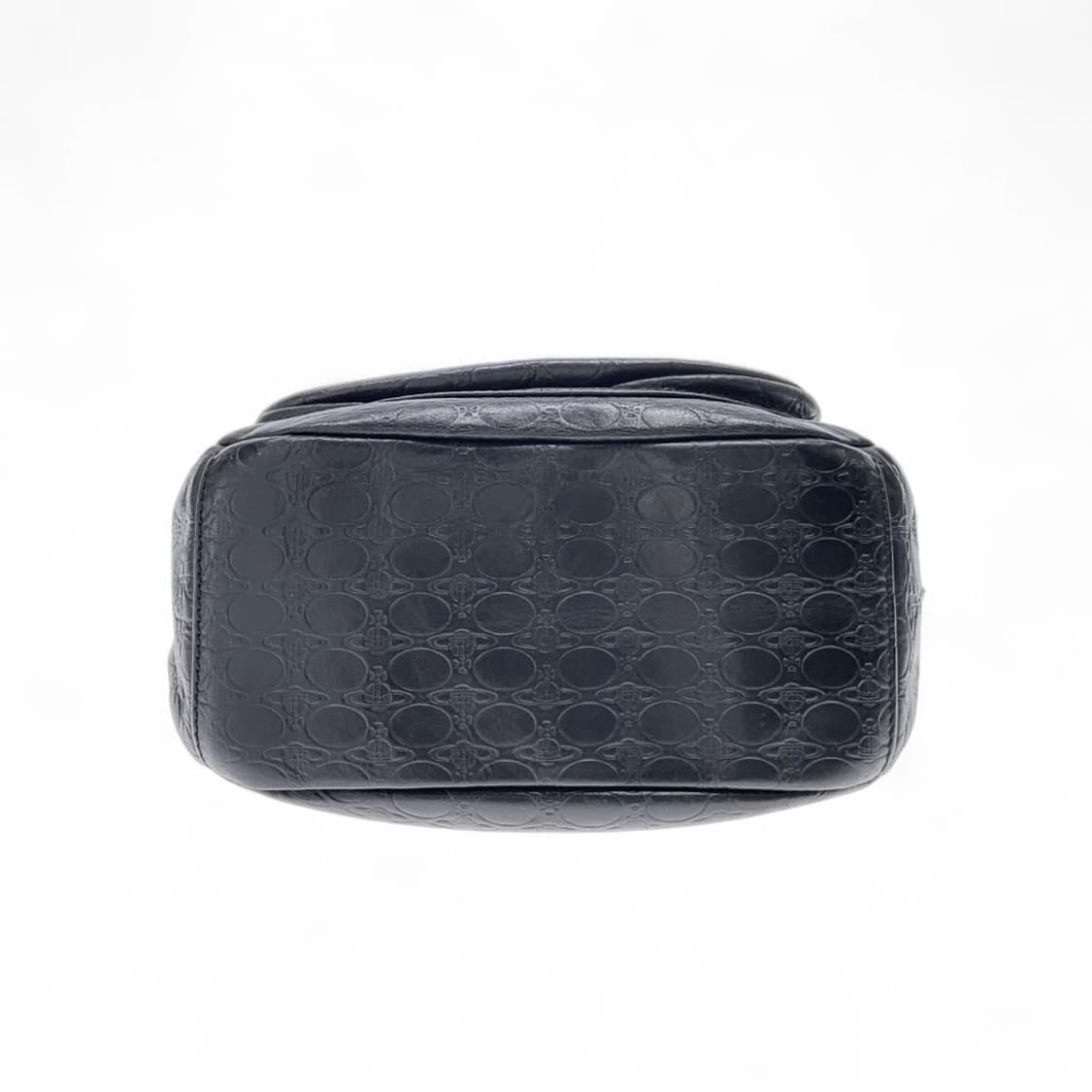 비비안 웨스트우드 로고 패턴 소가죽 숄더백 상품이미지4