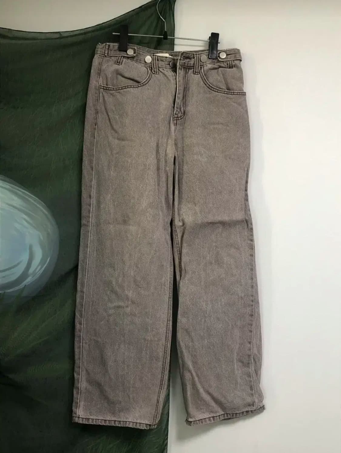 브라운 데님 팬츠 상품이미지1