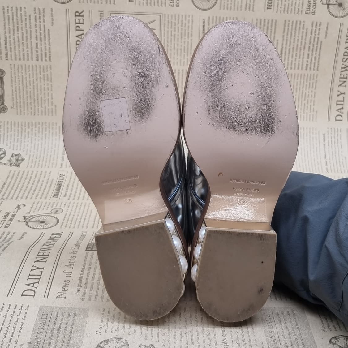 니콜라스 커크우드 여성로퍼36 225 굽5 상품이미지3